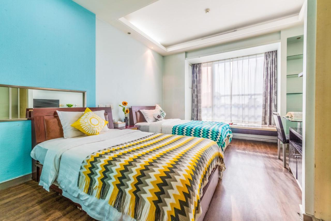Shanghai Jiarong Hotel Apartment מראה חיצוני תמונה